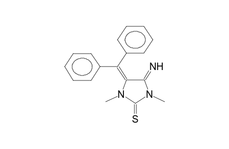 4-(DIPHENYLMETHYLENE)-5-IMINO-1,3-DIMETHYL-2-IMIDAZOLIDINETHIONE