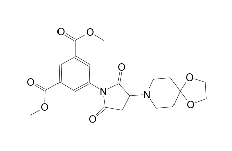1,3-benzenedicarboxylic acid, 5-[3-(1,4-dioxa-8-azaspiro[4.5]dec-8-yl)-2,5-dioxo-1-pyrrolidinyl]-, dimethyl ester