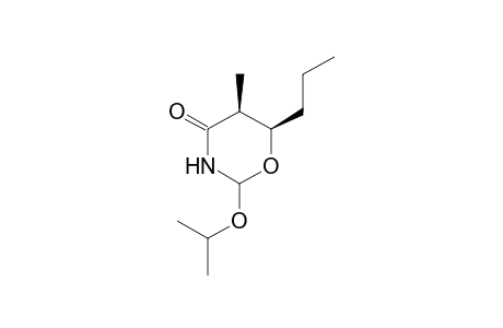 2-Isopropoxy-5-methyl-6-propyl-1,3-oxazin-4-one