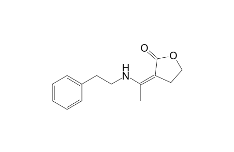 (3Z)-3-[1-(phenethylamino)ethylidene]oxolan-2-one
