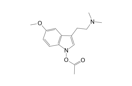 1H-Indole-3-ethanamine, 1-(acetyloxy)-5-methoxy-N,N-dimethyl-
