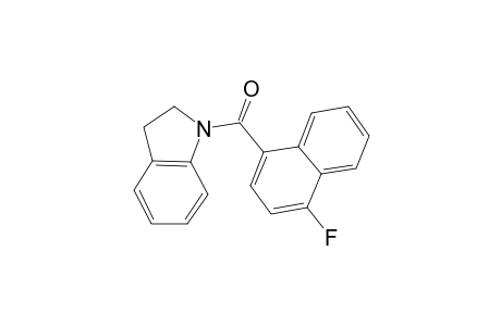 1-(4-Fluoro-1-naphthoyl)indoline