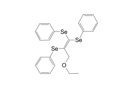 [3-ethoxy-1,1-bis(phenylselanyl)prop-1-en-2-yl]selanylbenzene