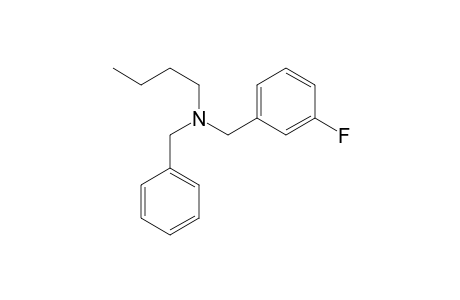 N-benzyl-N-(3-fluorobenzyl)butan-1-amine