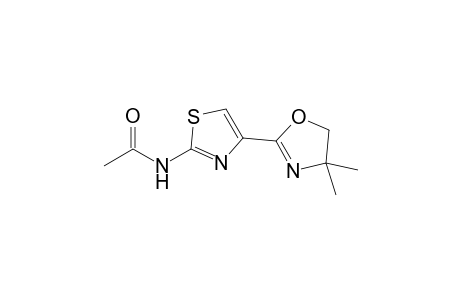 2-Acetylamino-4-(4,4-dimethyl-2-oxazolinyl)thiazole