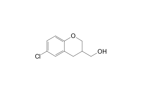(+-)-3-Hydroxymethyl-6-chloro-2,3-dihyro-4H-1-benzopyran
