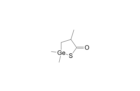 1,2-Thiagermolan-5-one, 2,2,4-trimethyl-