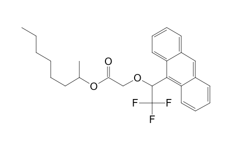 2-Octyl .alpha.-[1-(9-anthryl)-2,2,2-trifluoroethoxy]acetate