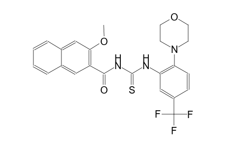 N-(3-methoxy-2-naphthoyl)-N'-[2-(4-morpholinyl)-5-(trifluoromethyl)phenyl]thiourea