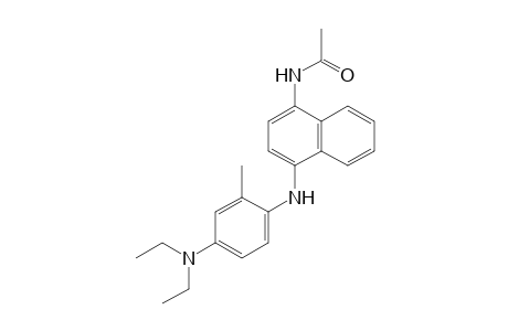 N-(4-((4-(diethylamino)-2-methylphenyl)amino)naphthalen-1-yl)acetamide