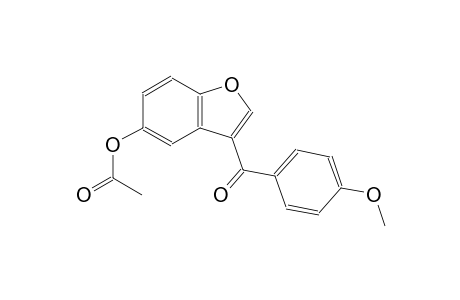 methanone, [5-(acetyloxy)-3-benzofuranyl](4-methoxyphenyl)-