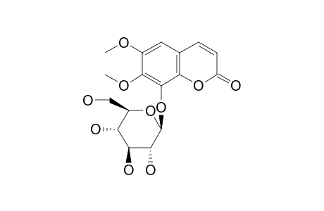 FRAXIDIN-8-O-BETA-D-GLUCOPYRANOSIDE