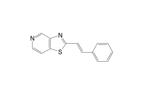 2-[(E)-2-phenylethenyl]-[1,3]thiazolo[4,5-c]pyridine