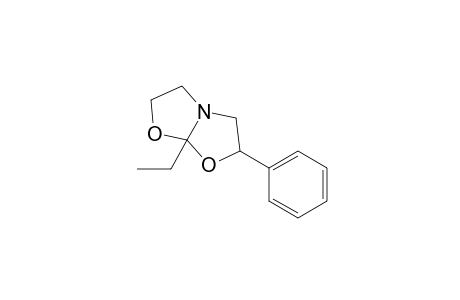 7a-ethyl-2-phenyl-2,3,5,6-tetrahydro-7aH-oxazolo[2,3-b]oxazole