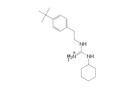 Guanidine, N-cyclohexyl-N'-[2-[4-(1,1-dimethylethyl)phenyl]ethyl]-,monohydriodide