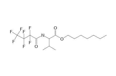 L-Valine, N-heptafluorobutyryl-, heptyl ester