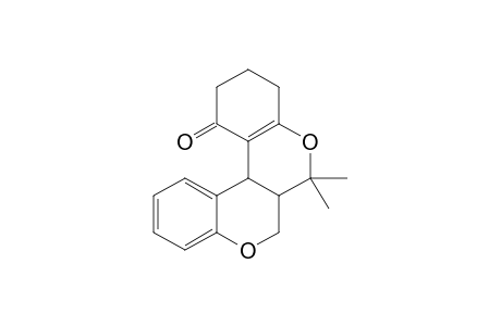 1,2,3,4,6a,12b-Hexahydro-6,6-dimethyl-6H,7H-[1]benzopyrano[3,4-c]benzopyran-1-one