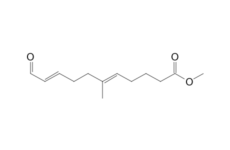 6-Methyl-11-oxo-undeca-5,9-dienoic acid, methyl ester