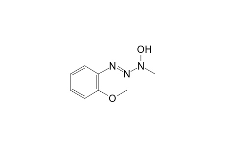 3-hydroxy-1-(o-methoxyphenyl)-3-methyltriazene