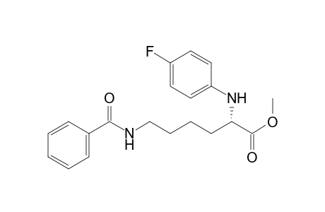 O-methyl N6-benzoyl-N2-(4-fluorophenyl)lysine