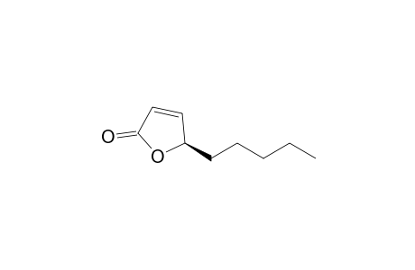 (2R)-2-amyl-2H-furan-5-one