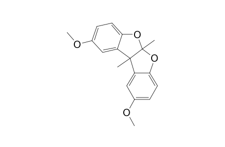2,8-DIMETHOXY-5A,10B-DIMETHYL-5A,10B-DIHYDROBENZOFURO-[2,3]-BENZOFURANE