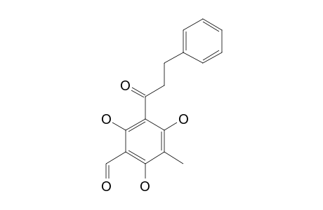 3'-Formyl-2',4',6'-trihydroxy-5'-methyl-dihydrochalcone
