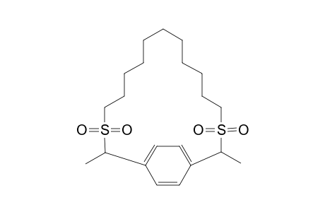 1,15-Dimethoxy-2,14-disulfonyl[15]paracyclophane