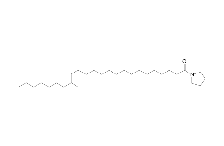 17-Methyl-tetracosanoic acid, pyrrolidide