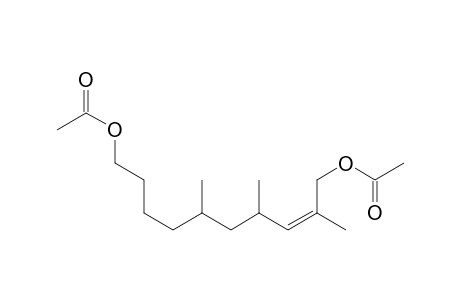 2-Decene-1,10-diol, 2,4,6-trimethyl-, diacetate