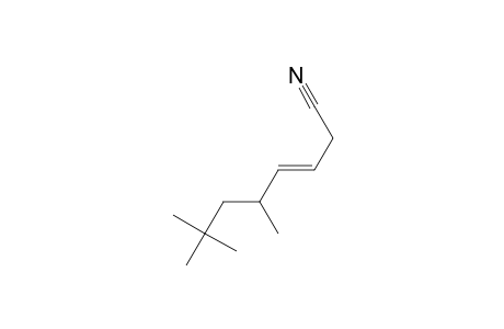 5,7,7-Trimethyl-trans-3-octenonitrile