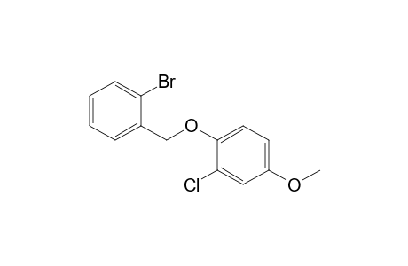 2-Bromobenzyl 2-chloro-4-methoxyphenyl ether