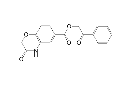 2-Oxo-2-phenylethyl 3-oxo-3,4-dihydro-2H-1,4-benzoxazine-6-carboxylate