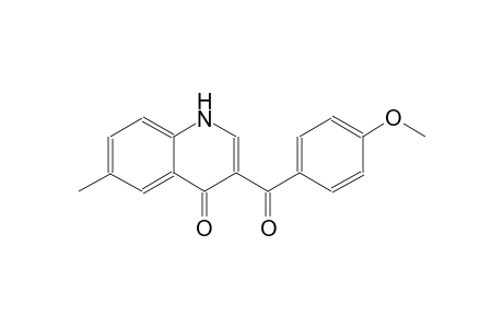 3-(4-methoxybenzoyl)-6-methyl-4(1H)-quinolinone