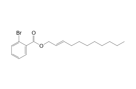 2-Bromobenzoic acid, undec-2-enyl ester