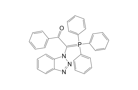 2-(1-benzotriazolyl)-1-phenyl-2-triphenylphosphoranylideneethanone