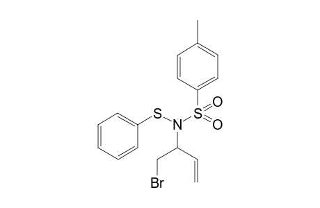 N-(1-Bromobut-3-en-2-yl)-4-methyl-N-(phenylthio)-benzenesulfonamide