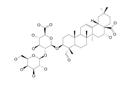 3-O-BETA-D-GALACTOPYRANOSYL-(1->2)-BETA-D-GLUCURONOPYRANOSYL-QUILLAIC-ACID