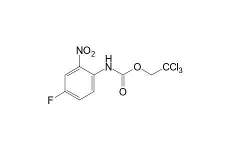 4-fluoro-2-nitrocarbanilic acid, 2,2,2-trichloroethyl ester