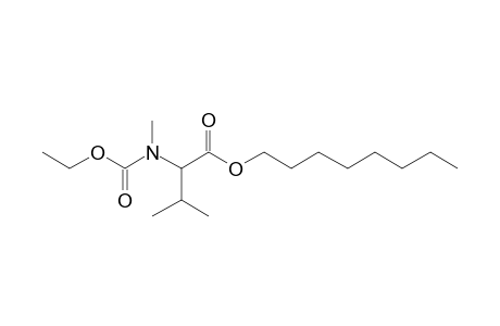 Valine, N-methyl-N-ethoxycarbonyl-, octyl ester