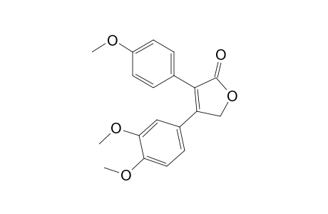 4-(3",4"-Dimethoxyphenyl)-3-(p-methoxyphenyl)-2(5H)-furanone