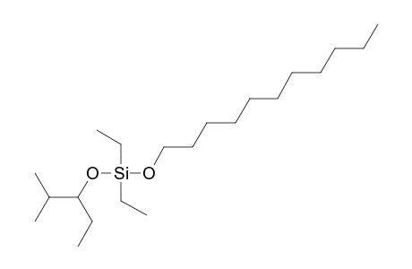 Silane, diethyl(2-methylpent-3-yloxy)undecyloxy-