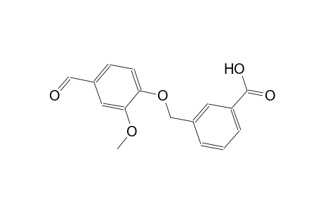 3-[(4-formyl-2-methoxyphenoxy)methyl]benzoic acid