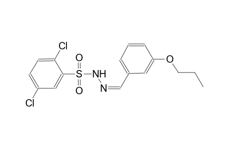2,5-dichloro-N'-[(Z)-(3-propoxyphenyl)methylidene]benzenesulfonohydrazide