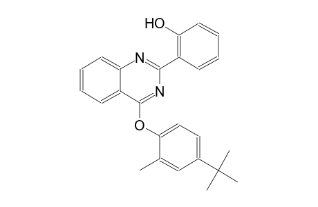 2-[4-(4-tert-butyl-2-methylphenoxy)-2-quinazolinyl]phenol