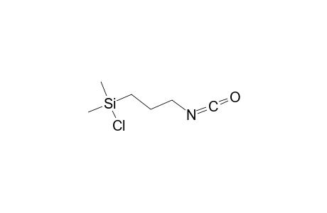 Silane, chloro(3-isocyanatopropyl)dimethyl-