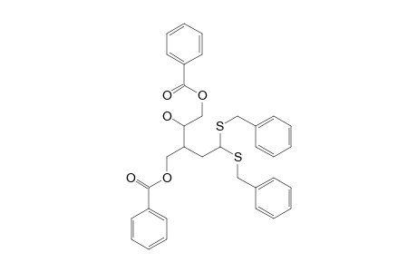 5-O-BENZOYL-3-C-[(BENZOYLOXY)-METHYL]-2,3-DIDEOXY-L-THREO-PENTOSE-DIBENZYL]-DITHIOACETAL