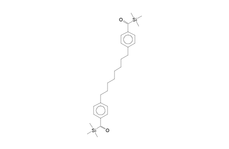 Octane, 1,8-bis[4-(trimethylsilylcarbonyl)phenyl]-