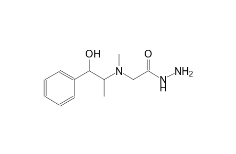 acetic acid, [(2-hydroxy-1-methyl-2-phenylethyl)methylamino]-, hydrazide