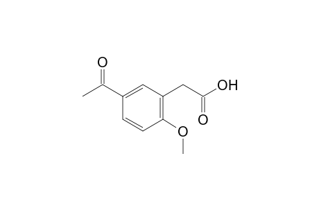 (5-acetyl-2-methoxyphenyl)acetic acid